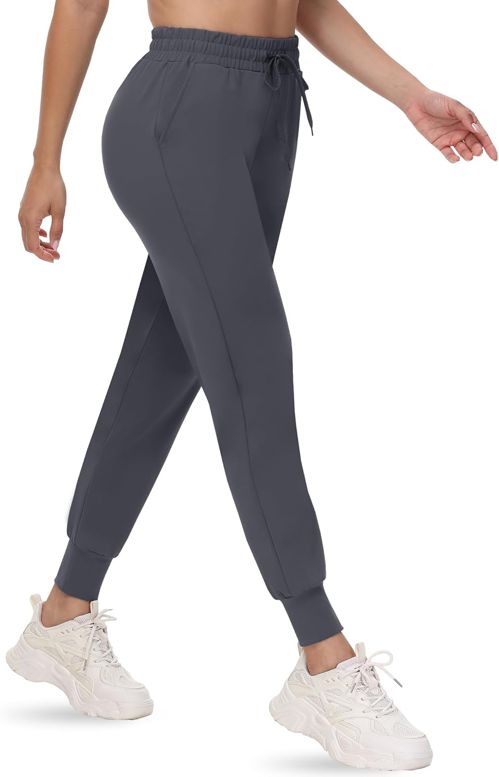 CAMPSNAIL Joggers for Women with Pockets - Womens Sweatpants Yoga Lounge Relaxed-fit Pants for Workout Running