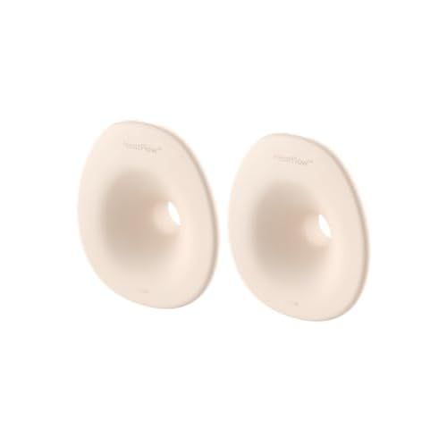 eufy Original 27mm Flange (2-Pack), Replacement Accessories for Wearable Breast Pump E20/S1/S1 Pro, HeatFlow™ Technology, Food-Grade Silicone, Durable, Comfortable, Ergonomic Fit E20/S1/S1 P