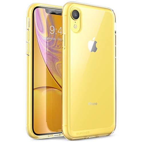 SUPCASE Unicorn Beetle Style Series Premium Hybrid Protective Clear Case for 6.1-Inch Apple iPhone XR (2018 Release), Black
