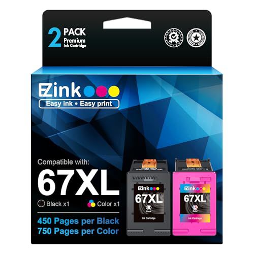 E-Z Ink Remanufactured Ink Cartridge Replacement for DeskJet 2700