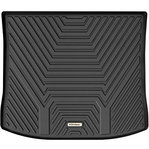 YITAMOTOR Cargo Trunk Liner Compatible with 2015-2024 Ford Edge, All Weather Custom Fit Black Cargo Mats Ford Edge Cargo Mats