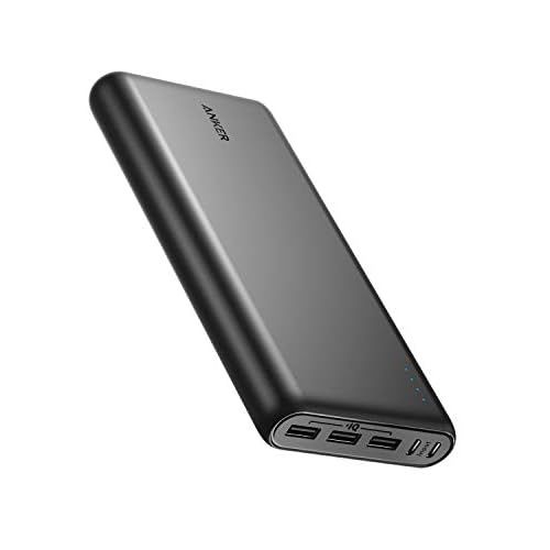 Anker Power Bank, 26,800 mAh External Battery with Dual Input Port and Double-Speed Recharging, 3 USB Ports without A-C Cable, for iPhone Series, iPad, Samsung, Android and Other Devices bla