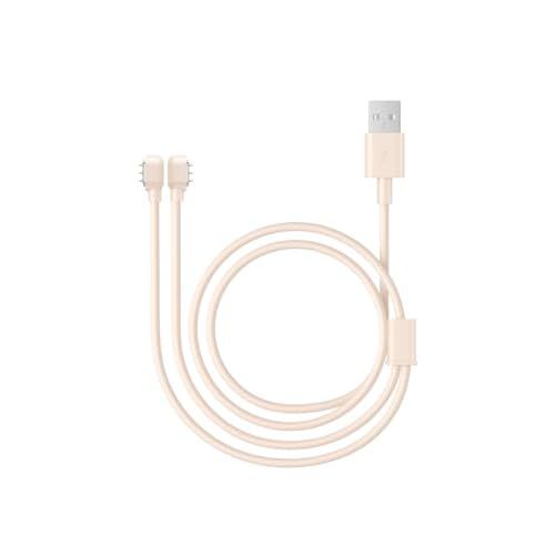 eufy Original Magnet Charging Cable for Wearable Breast Pump S1/S1 Pro, Hands-Free, Fast Magnetic Charging, Spare or Replacement Use, Compatible with Breast Pump Only (Not for Charging Case)
