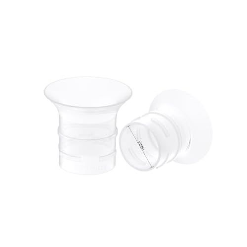eufy Original 21mm Sizing Inserts (2-Pack) for Wearable Breast Pump S1/S1 Pro/E10, Silicone Sizing Inserts, Easy to Install and Use, Comfortable and Precise Fit for Better Suction