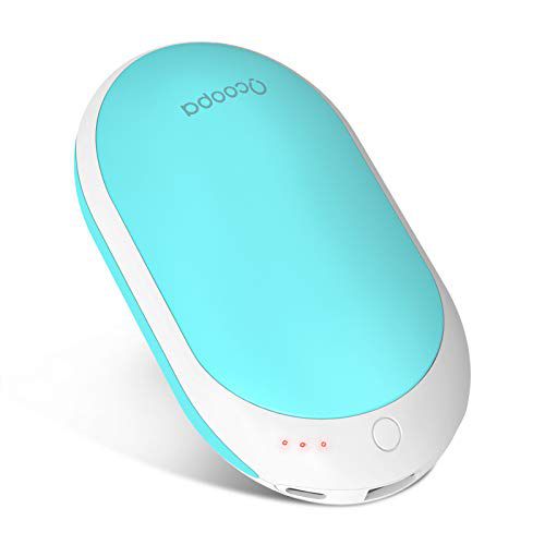 OCOOPA 7800mAh Hand Warmers, Electric USB Hand Warmers Long-Lasting Heating Type-C/Micro Charging Rechargeable, Festival, Idea for Women, Men, Older, Raynauds