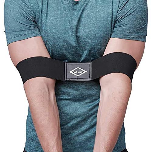Scott Edward Pro Golf Swing Training Aid, Swing Correcting Arm Band Correct Training Swing Gesture Alignment Practice Tool for Golf Beginners,Man,Boy,Male