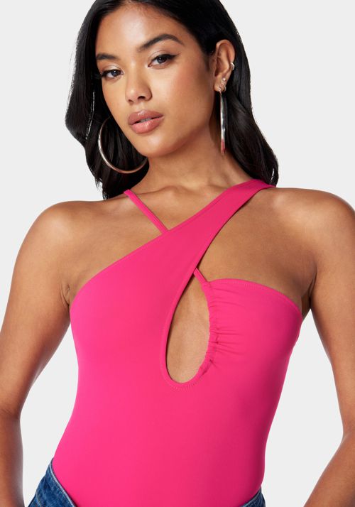 Keyhole Halter Bodysuit