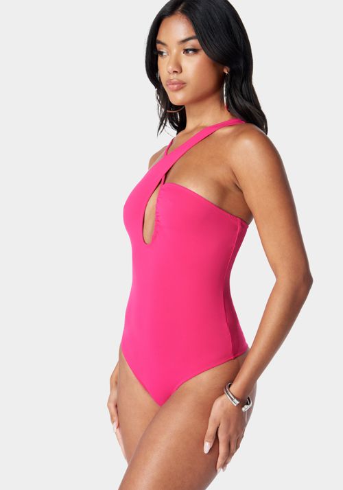 Keyhole Halter Bodysuit