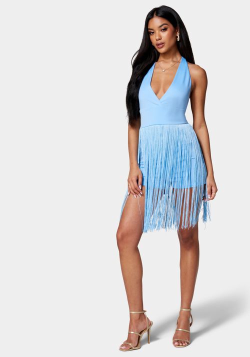 Knit Fringe Romper