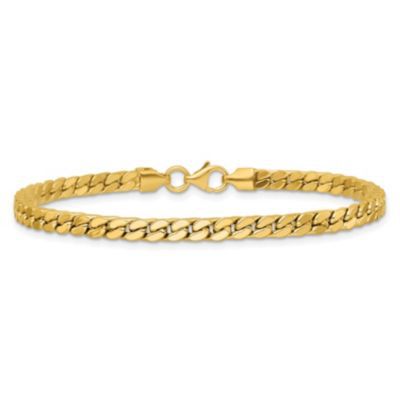Belk & Co 14K Yellow Gold Polished Fancy Link Bracelet