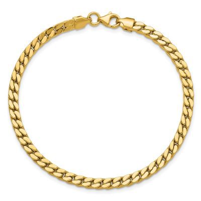 Belk & Co 14K Yellow Gold Polished Fancy Link Bracelet