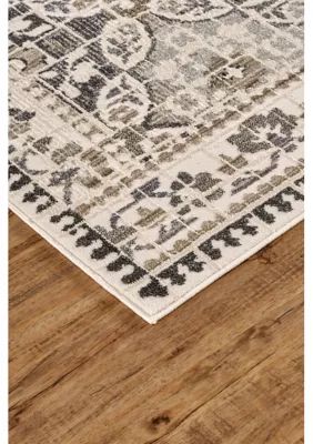 Weave & Wander Kiba Transitional Distressed Area Rug