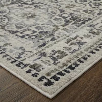 Weave & Wander Kiba Transitional Distressed Area Rug