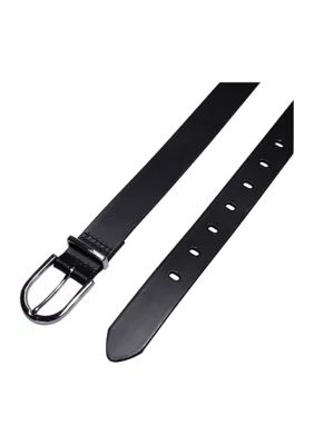 Calvin Klein Women's Casual Belt, Black, Large