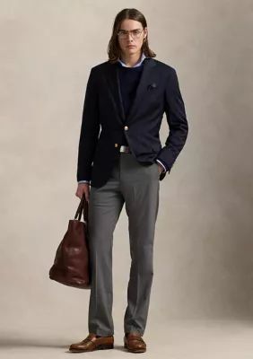 Polo Ralph Lauren Men's Manhasset Stretch Straight Fit Pants, Grey, 38 x 32