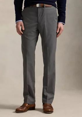 Polo Ralph Lauren Men's Manhasset Stretch Straight Fit Pants, Grey, 38 x 32