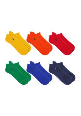 Polo Ralph Lauren Men's Low Cut Socks - 6 Pack