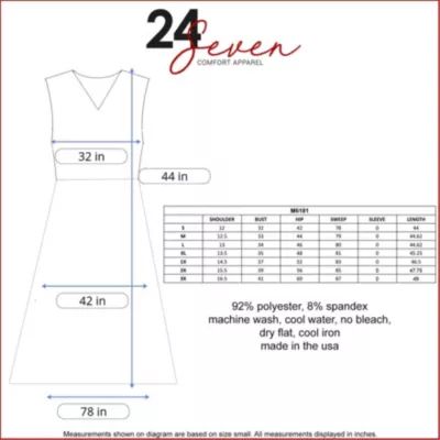 24seven Comfort Apparel Women's Fit and Flare Sleeveless Maternity Midi Dress with Pockets, Black, Medium