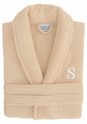 Linum Home Textiles Personalized Unisex Terry Bathrobe, S/M