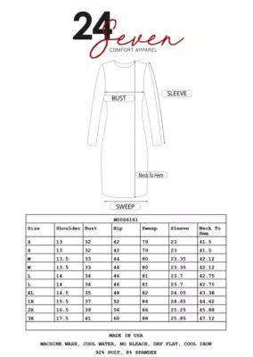 24seven Comfort Apparel Women's Midi Length Fit N Flare Pocket Maternity Dress, Navy Blue, 1X