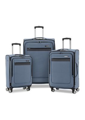 Samsonite Ascella 3.0 Expandable Spinner Luggage, Blue, 25 in