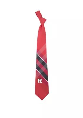 Eagles Wings Men's NCAA Rutgers Scarlet Knights Grid Tie