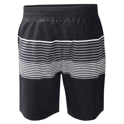 G-III Sports by Carl Banks Men's Chicago White Sox MLB Chicago Sox Coastline Volley Swim Shorts, Black, XL