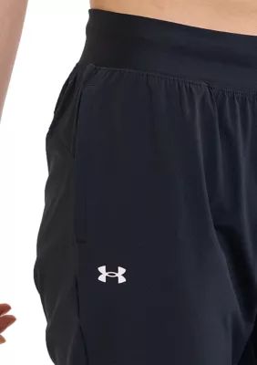 Under Armour Women's Rival High-Rise Woven Pants, Black, XS