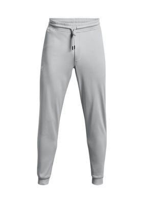 Under Armour Big & Tall Men's Sportstyle Tricot Joggers, Gray, 4XL