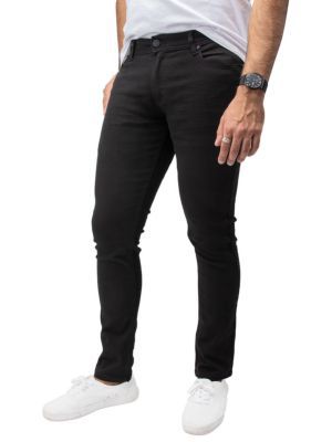 X RAY Men's Stretch Commuter Pants, Black, 36 x 32