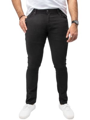 X RAY Men's Stretch Commuter Pants, Black, 36 x 32