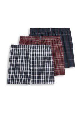 Jockey Men's Classics Full Cut Boxers - 3 Pack