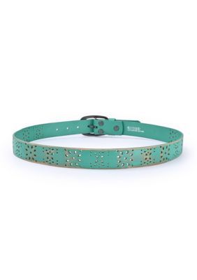 Old Trend Women's Blooming Crocus Leather Belt