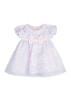 Rare Editions Toddler Girls Floral Printed Organza Dress