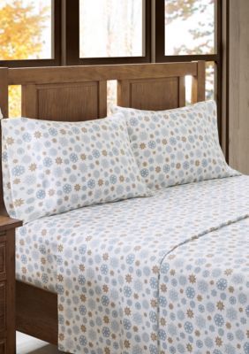 True North by Sleep Philosophy 100% Cozy Cotton Flannel Ultra Soft Sheet Set, King