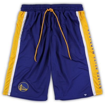 Men's NBA Fanatics Golden State Warriors Big & Tall Referee Iconic Mesh Shorts