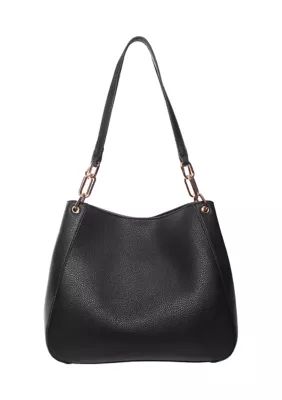 Kim Rogers Pebble Triple Compartment Shoulder Bag
