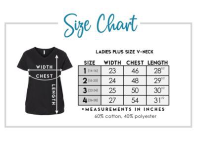 LA Pop Art Women's Plus Size Word Art V-Neck - Music Note Headphones, Black, 2X