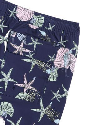 Vineyard Vines Men's 7" Printed Chappy Swim Trunks, Small