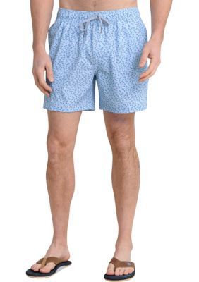 Southern Tide Men's Fintastic Swim Trunks, Medium