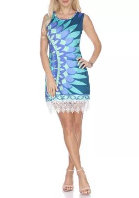 White Mark Women's Kaia Dress, Large