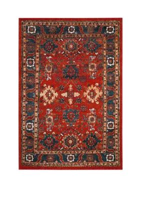 Safavieh Vintage Hamadan Oriental Antiqued Area Rug Collection, 6 x 6 Round