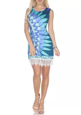 White Mark Women's Kaia Dress, Large