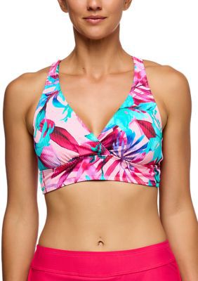 Next by Athena Women's Pink Sand Beach Swim Top, 32 B/C