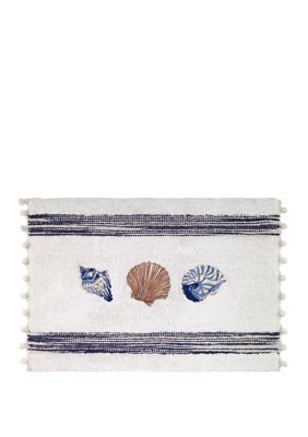 Avanti 20 in x 30 in Blue Lagoon Bath Rug