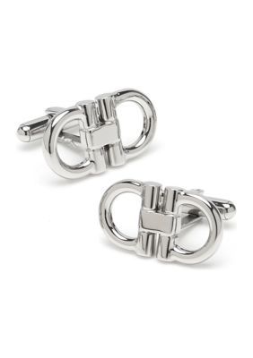 Ox and Bull Trading Co Men's Horse Bit Stainless Steel Cufflinks