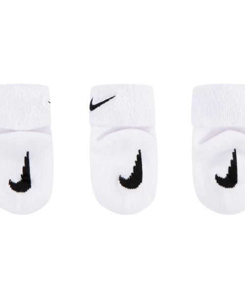 Nike Baby Boys or Baby Girls Multi Logo Socks, Pack of 6 - White