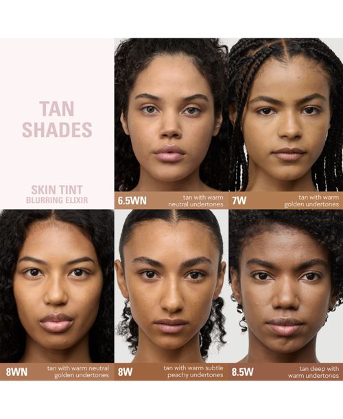 Kylie Cosmetics Skin Tint Blurring Elixir Foundation, 1 oz. - 8WN (tan with warm neutral golden undert