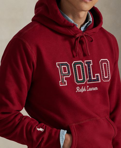 Polo Ralph Lauren Men's Long Sleeve Hoodie - Holiday Red