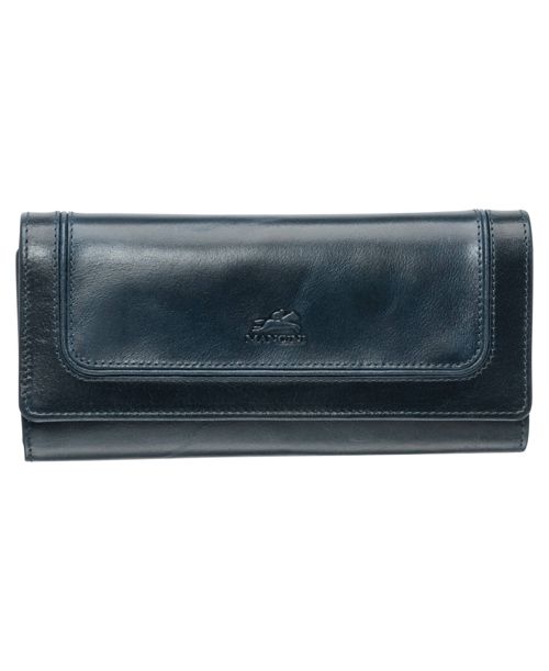 Mancini South Beach Rfid Secure Trifold Wallet - Blue
